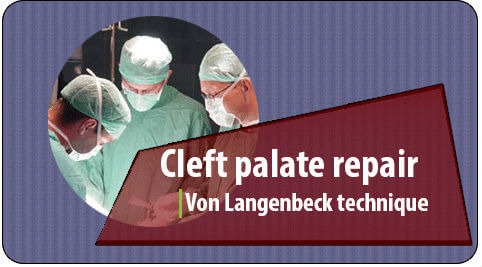 Cleft palate repair surgery in Richardson Dental and craniofacial hospital