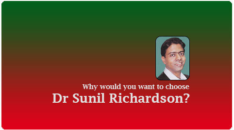 why choose dr sunil richardson